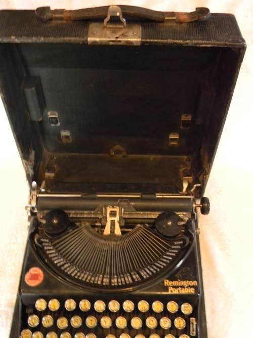 Old Remington Portable Typewriter