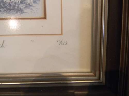 2 x Signed Malachi Smith Framed Limited Edition Prints
