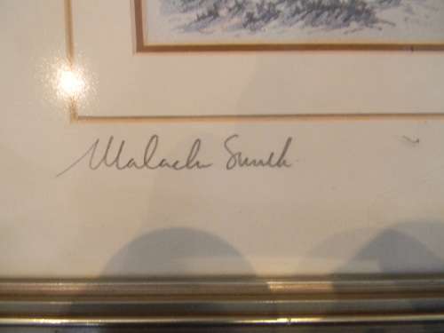 2 x Signed Malachi Smith Framed Limited Edition Prints