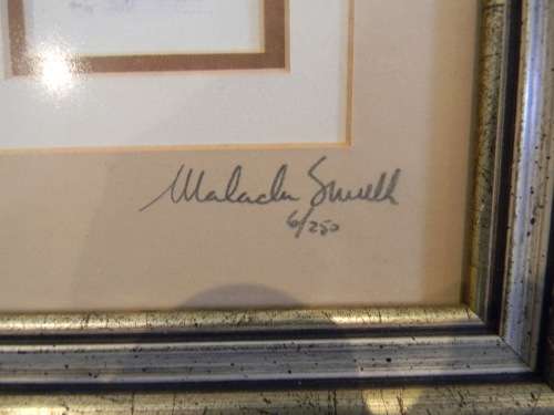 2 x Signed Malachi Smith Framed Limited Edition Prints
