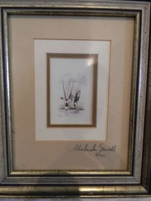 2 x Signed Malachi Smith Framed Limited Edition Prints