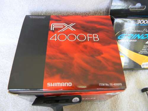 As New Shimano FX 4000 FB Fishing Reel No 2