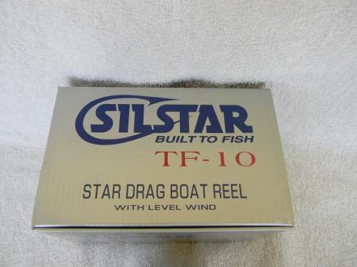 As New Silstar TF 10 Star Drag Boat Reel No 1