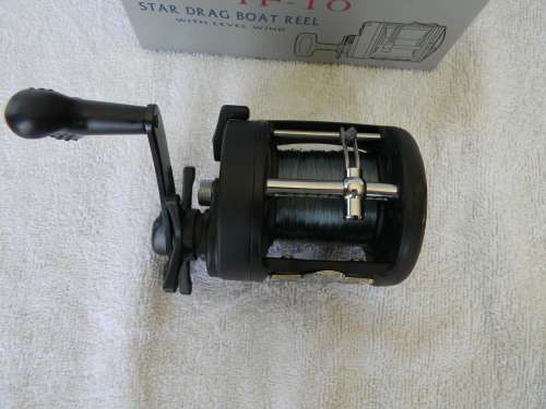As New Silstar TF 10 Star Drag Boat Reel No 1