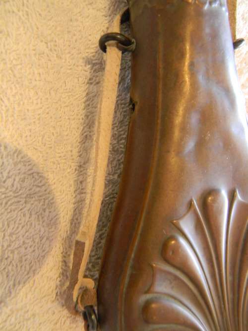 Antique Black Powder Gunpwoder Flask