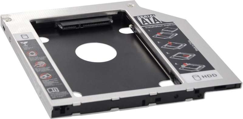 SLIM 12.7inch HDD CADDY, CONVERT ROM TO STORAGE!!!!