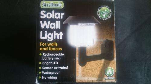 9 x Solar Garden lamps
