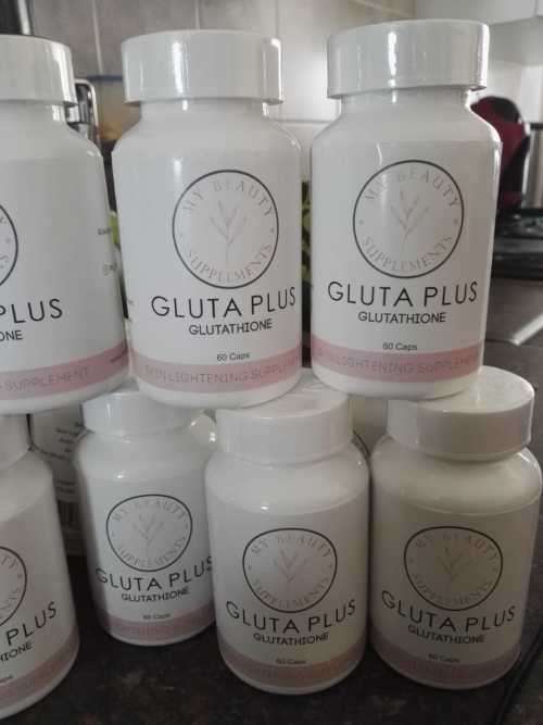 SKIN LIGHTENING GLUTATHIONE 1500MG  (3 BOTTLES,60 CAPSULES PER BOTTLE) also boosts the immune syste