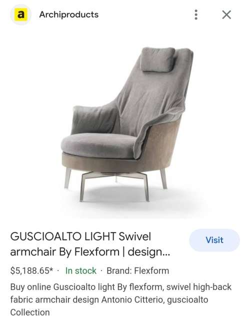Guscioalto Light Armchair-Bespoke Chair Made in ITALY-