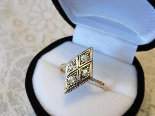 ART DECO DIAMOND RING
