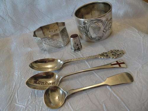 LOT OF SILVER ITEMS