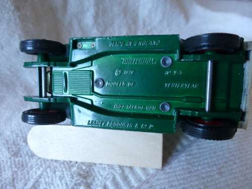 Matchbox 1927 Talbot van .Models of yesteryear