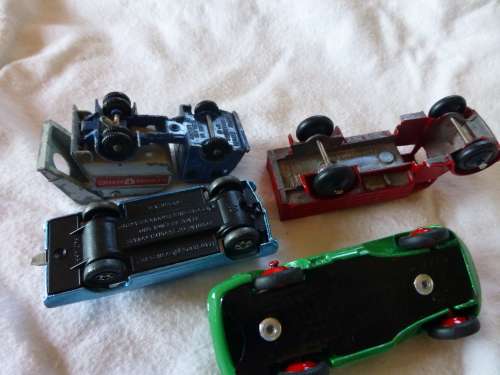 Dinky Toy Farm wagon,Dinky Aston Martin and Matchbox Pontiac GP Sports Coupe and other.