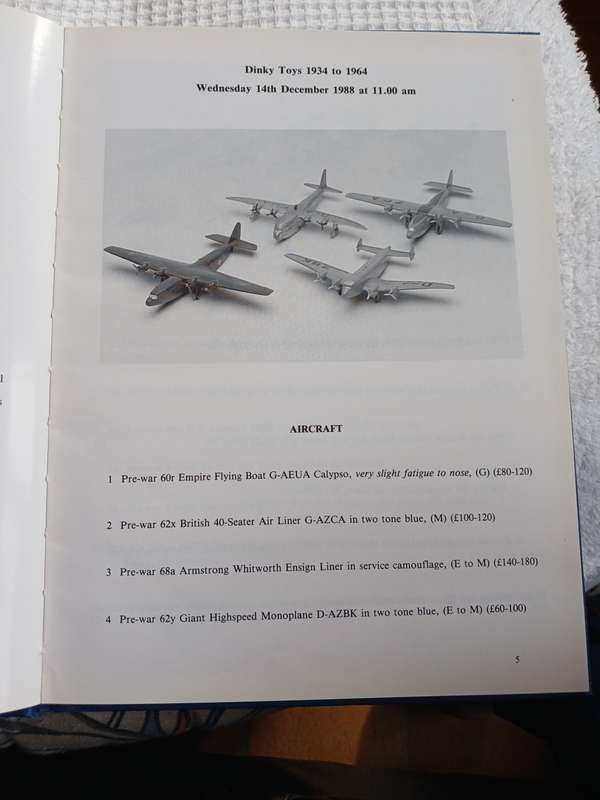 Dinky Toys collectable catalogue.Phillip West Two 1934 to 1964