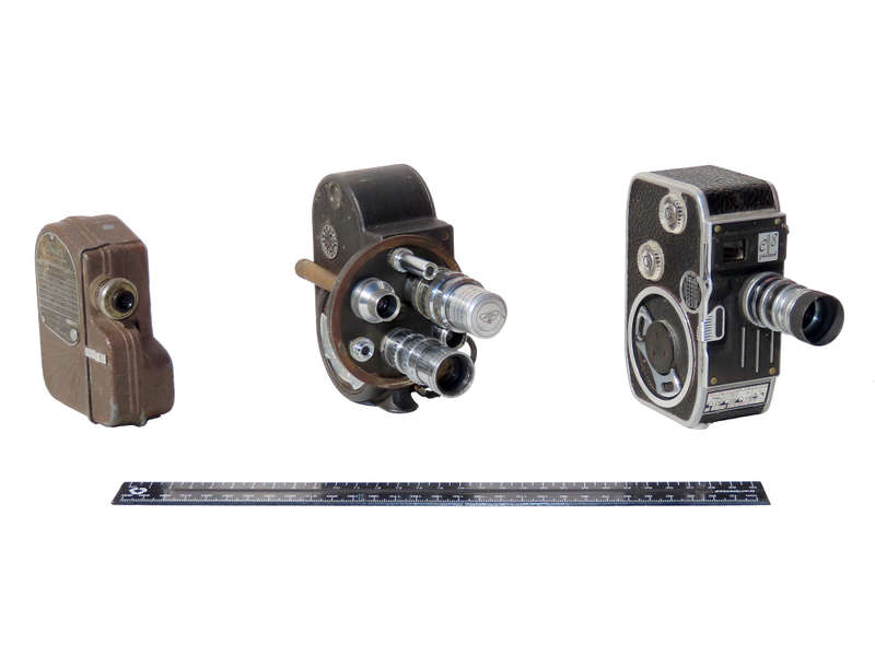 Vintage Movie Film Projector and Camera Collection - 20 Items - 16mm and 8mm