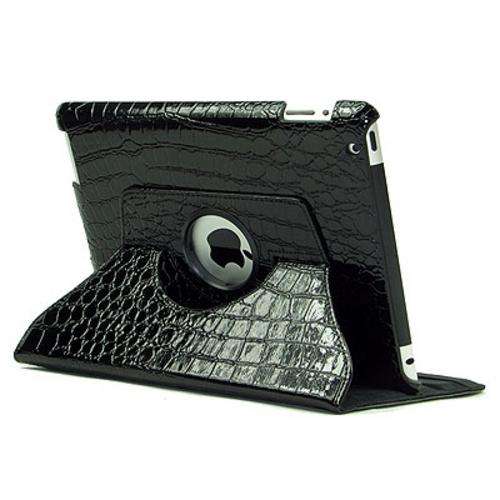 iPad 2/3 Rotating Cover - Croc Texture