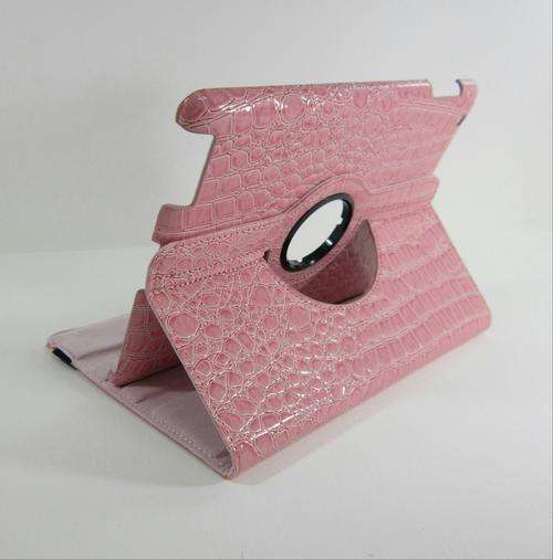 iPad 2/3 Rotating Cover - Croc Texture