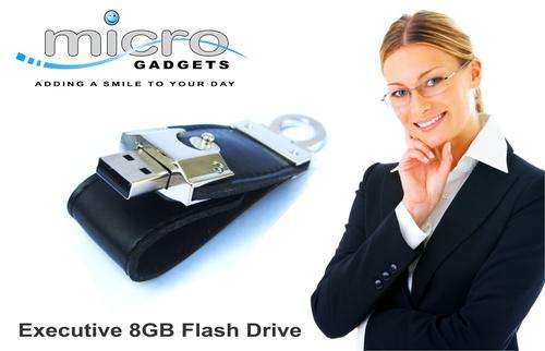 USB 8GB Flash Drive Leather