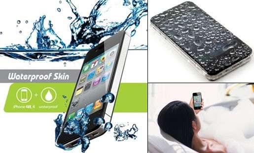 100% Water-Proof, Dire-Proof & Dust-Proof /  Skin for iPhoane 4 / 4s