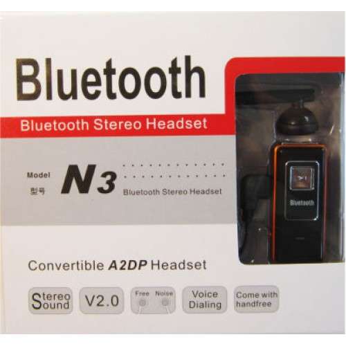Bluetooth Stereo Head-Set with Call Answering Function