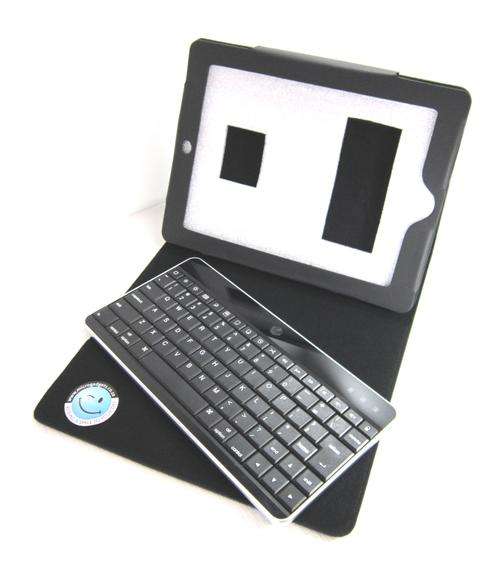 Detachable Bluetooth Keyboard and Protective Cover for iPad 2/3/4