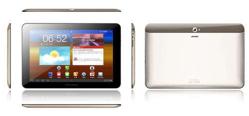 10.1 inch, Quad Core CPU, Built-in 3G,Wifi, GPS, Bluetooth, HDMI & Dual Camera