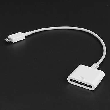 30 pin - 8 pin - Adapter Cable / iPhone 5 / iPad Mini