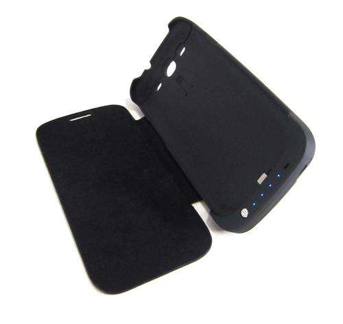 SIII Back-Up Battery Pack, with Flip Cover +++ Screen Protector & Mini Stylus +++