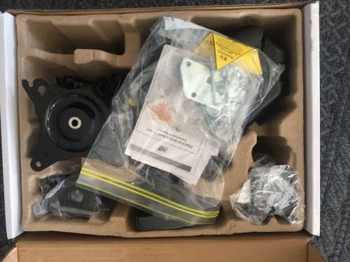 North Bayou Desktop Mount for 2 Screens(F160) Unboxed /Damaged packaging
