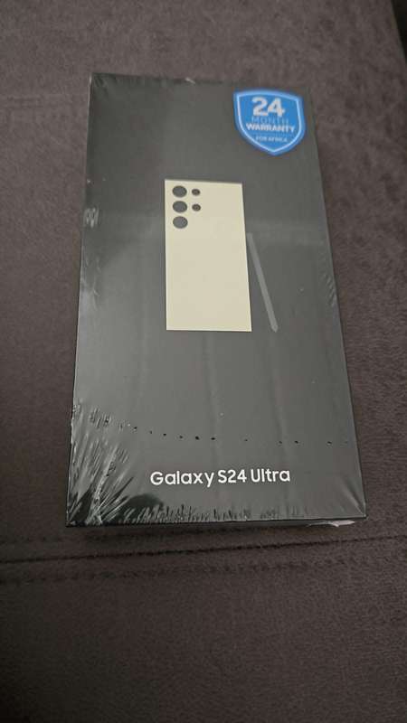 Samsung S24 Ultra Sealed 256GB Titanium Yellow Dual Sim