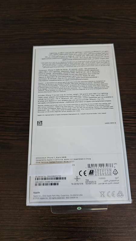 iPhone 11 64GB NEW SEALED!!