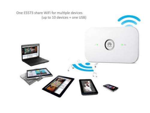 HUAWEI MOBILE WiFi E5573 3G/4G (LTE) ROUTER