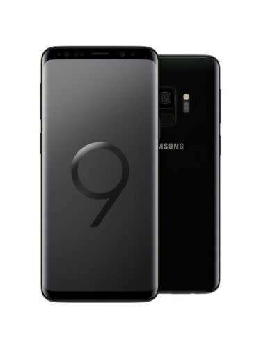 NEW UNLOCKED Samsung Galaxy S9 SM-G960U 64GB BLACK GSM T-MOBILE AT&T
