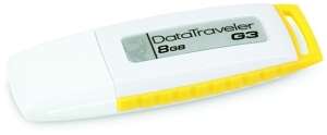 KINGSTON DATA TRAVELLER 8GB G3 USB 2.0 FLASH DRIVE / MEMORY STICK