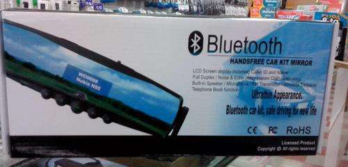 HANDSFREE CAR KIT BLUETOOTH MIRROR