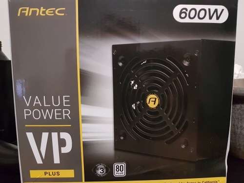 Antec VP600P 600W Power Supply (Postnet shipping included)