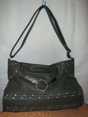STOCK CLEARANCE LAST BLING BOUTIQUE IMPORTED BAG (GREY)