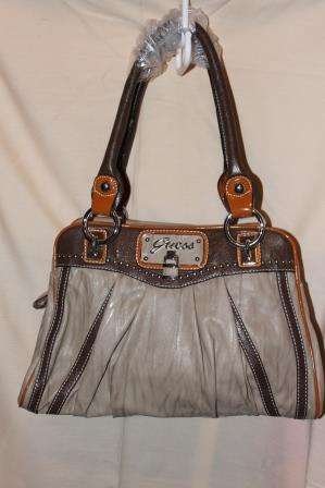 GUESS HANDBAG BEIGE AND BROWN