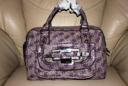 GUESS HANDBAG SMALL PURPLE