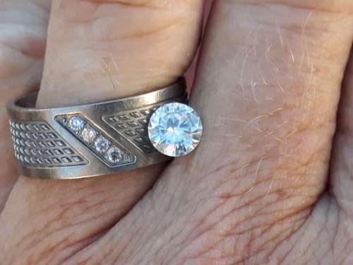 0.90ct Vvs1 Round H-I White Loose Moissanite