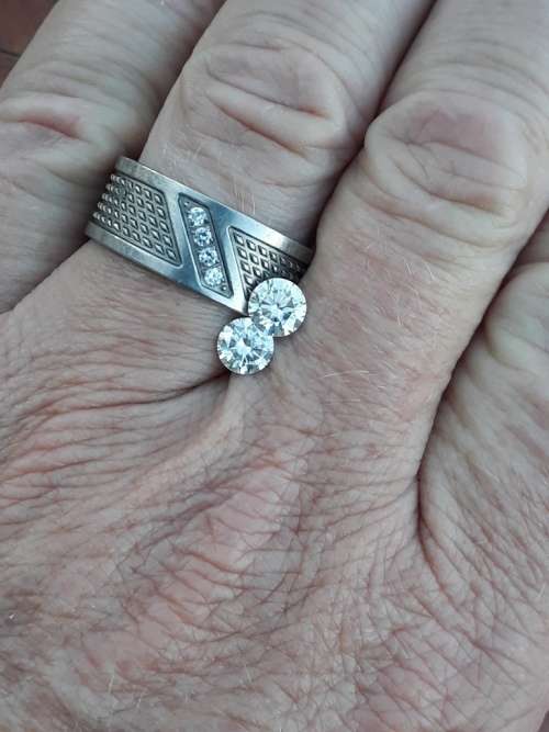 1.18tct Vvs1 Round H-I White Loose Moissanite (Matched Pair)