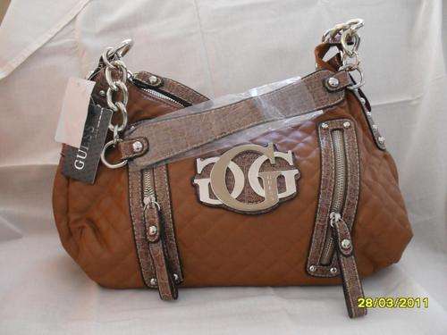 GUESS HANDBAG TAN COLOUR