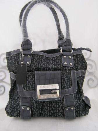 GUESS HANDBAG (COLOUR BLACK/GREY)