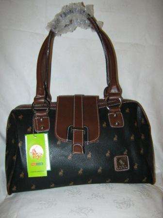 POLO HANDBAG (BROWN)