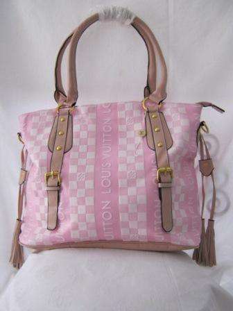 LOUIS VUITON BAG PINK AND WHITE