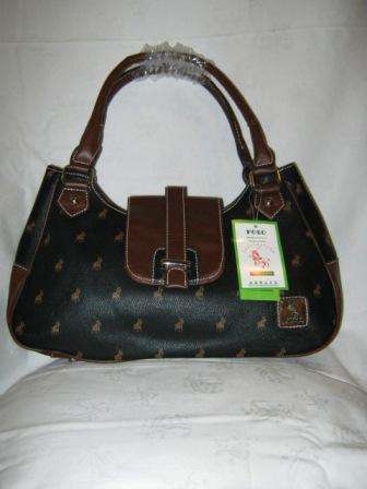 HANDBAG (BLACK AND BROWN)