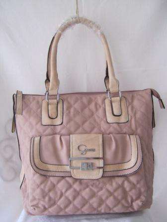 Guess Bucket Tote Bag Dusty Pink  7 Day Money Back Guarantee!!