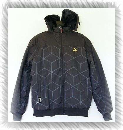 BLACK PUMA JACKET- SIZE: XXX-LARGE - slim fit