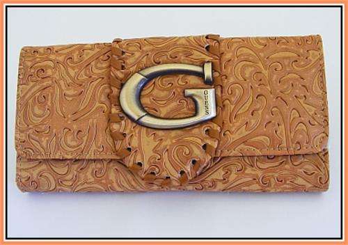 TAN GUESS PURSE