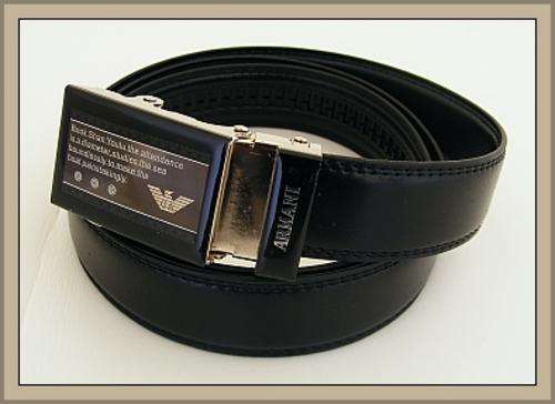 FREE SHIPPING - BLACK ARMANI BELT
